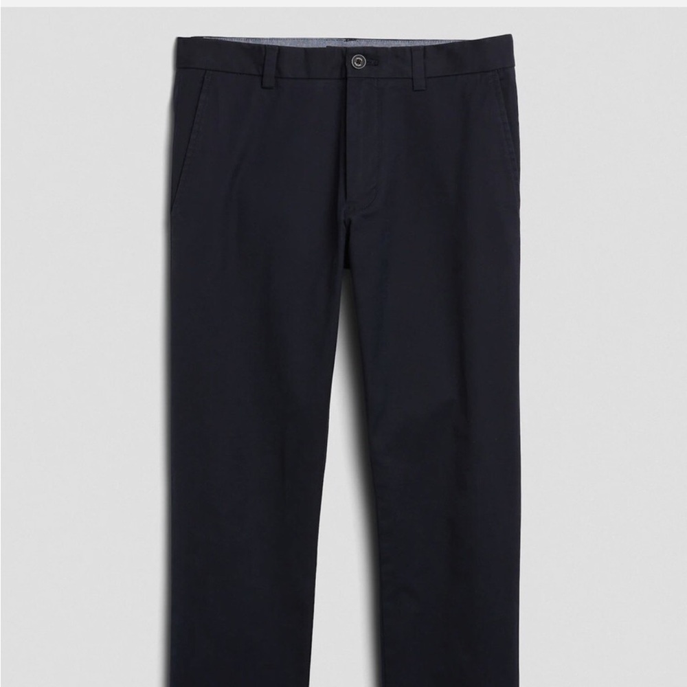 Banana Republic Men's Skinny Fulton Chinos in Black 34x30 - Picture 8 of 9